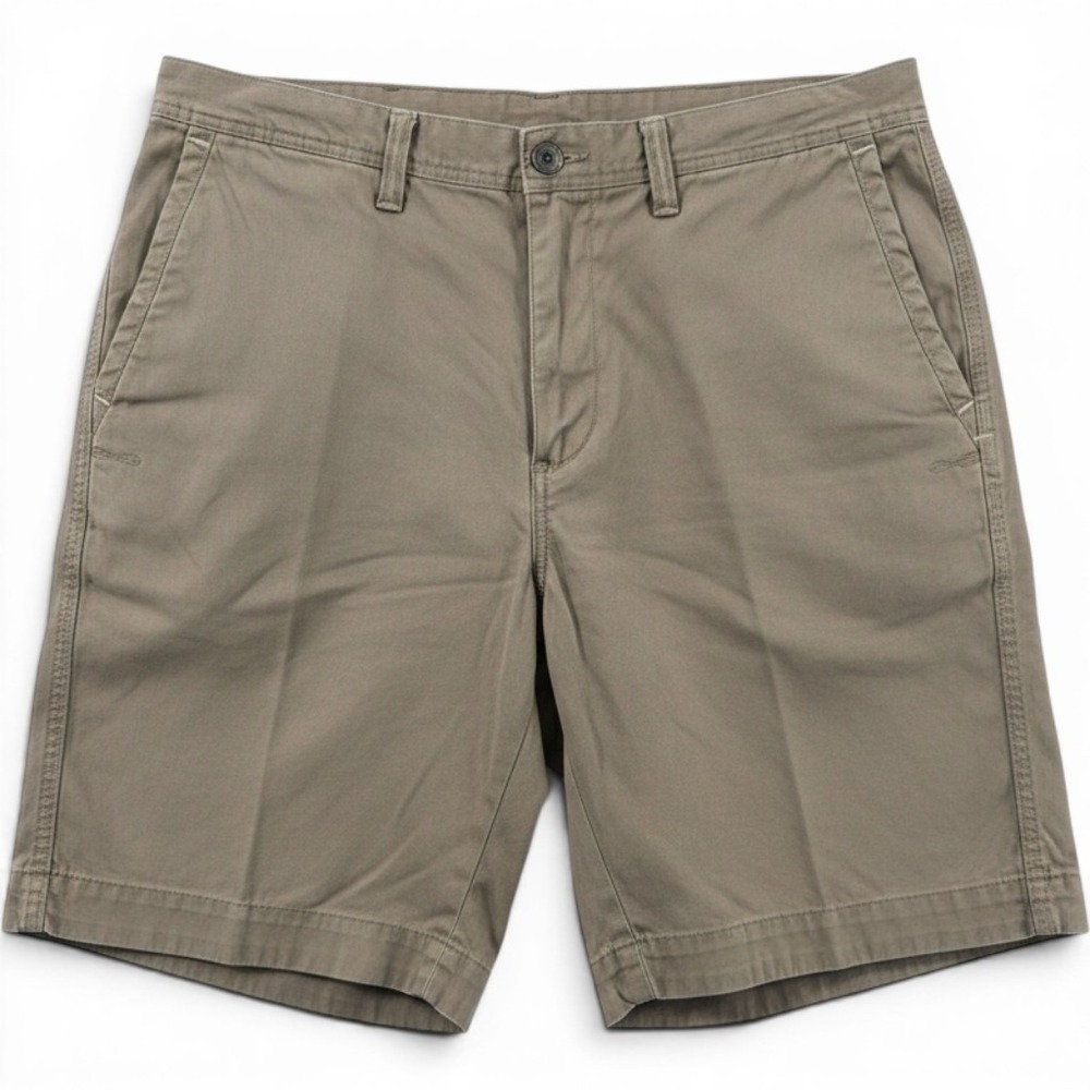 Polo Ralph Lauren Shorts Mens 40 Chino Khaki Tan Embroidered Pony Logo EUC
